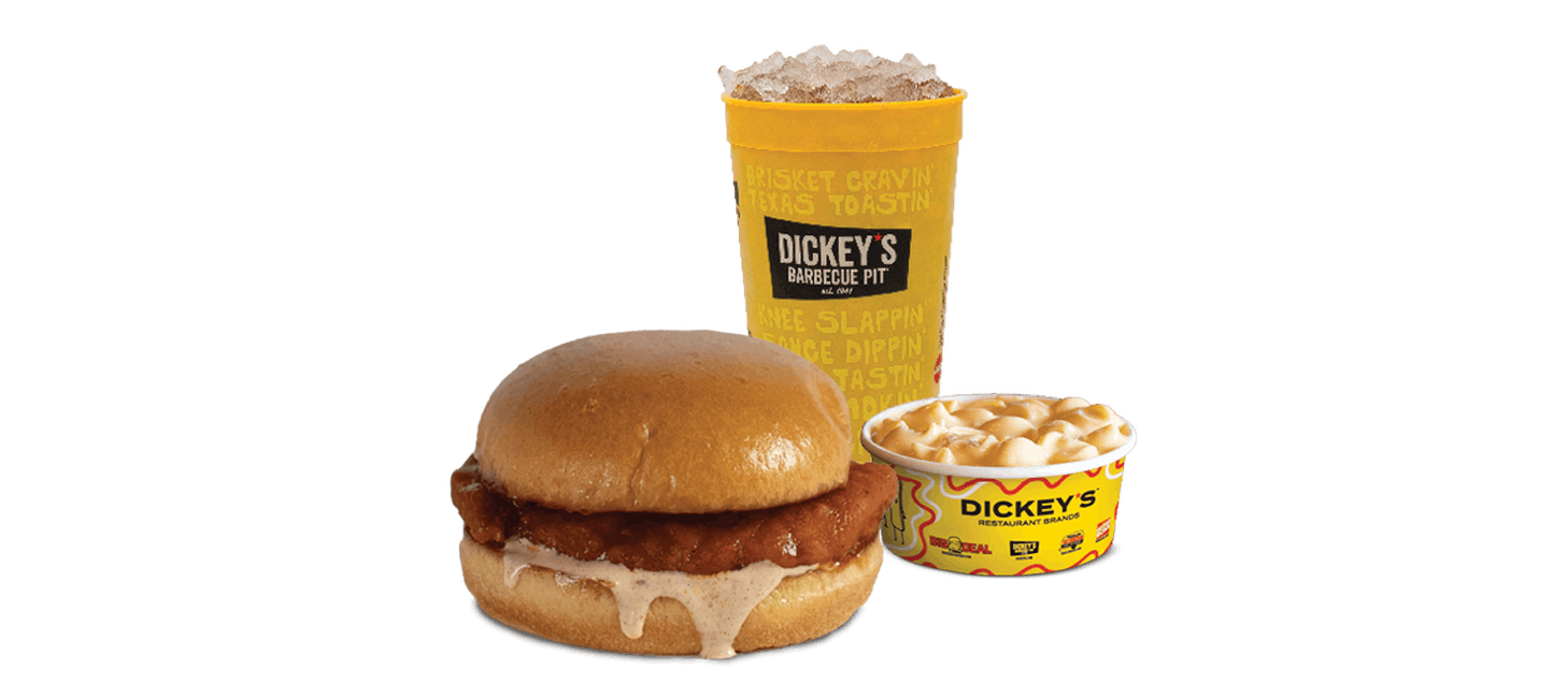 Buffalo Crispy Chicken Sandwich Combo from Dickey's Barbecue Pit - Hwy 6 in Sugar Land, TX