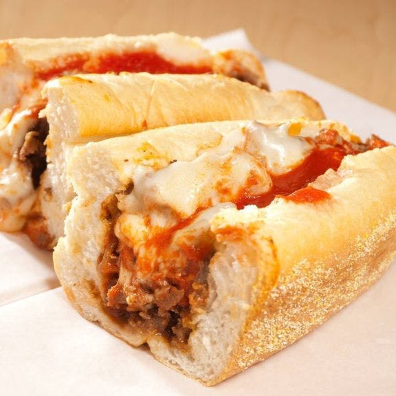 6" Cheese Steak from Mr. Spots in Ann Arbor, MI
