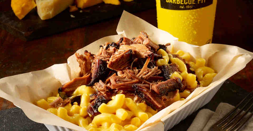 Brisket Mac Stack from Dickey's Barbecue Pit: Middleton (WI-0842) in Middleton, WI