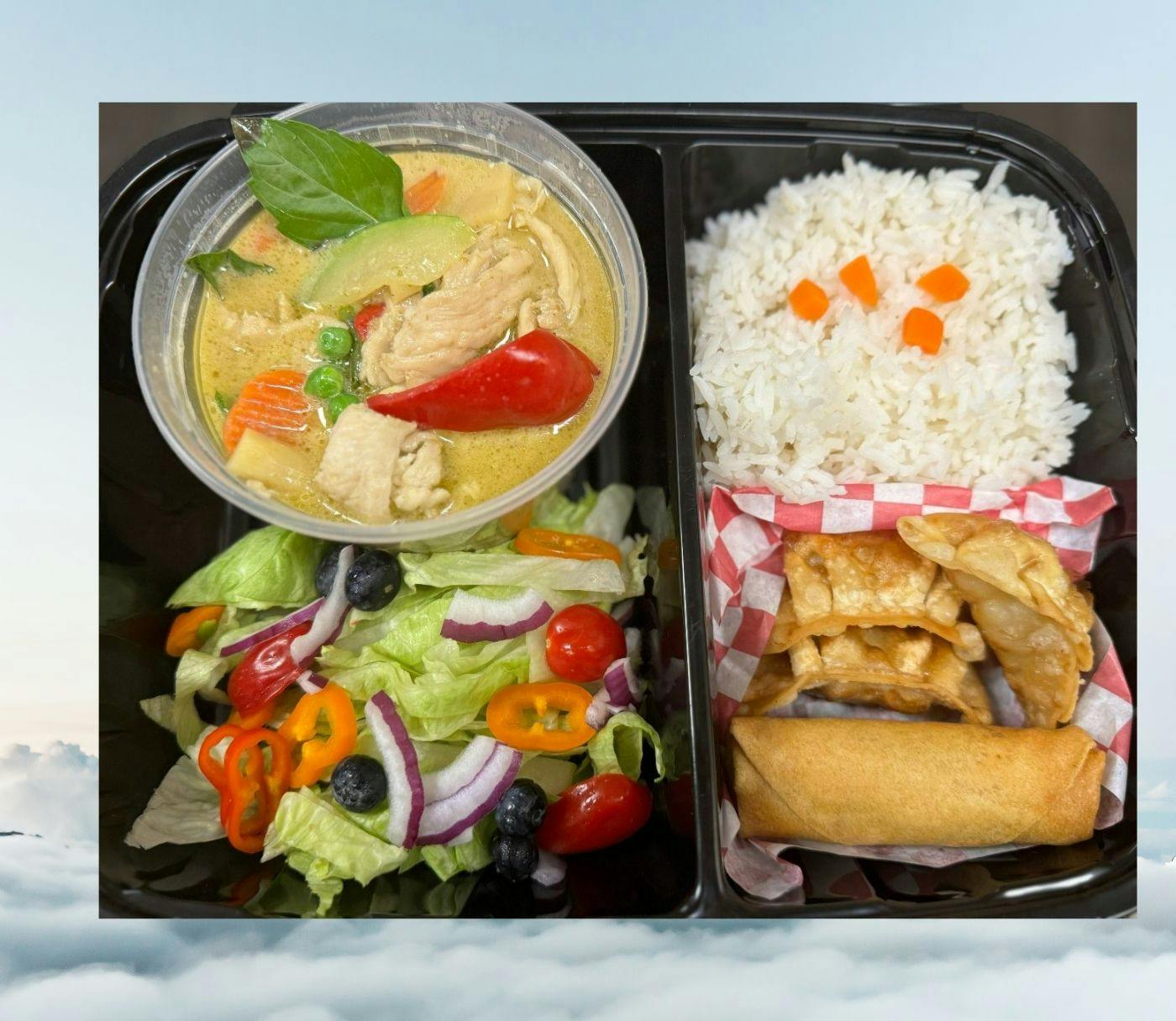 Curry Combo from Jai Dee Thai Kitchen - Clinton Hwy in Knoxville, TN