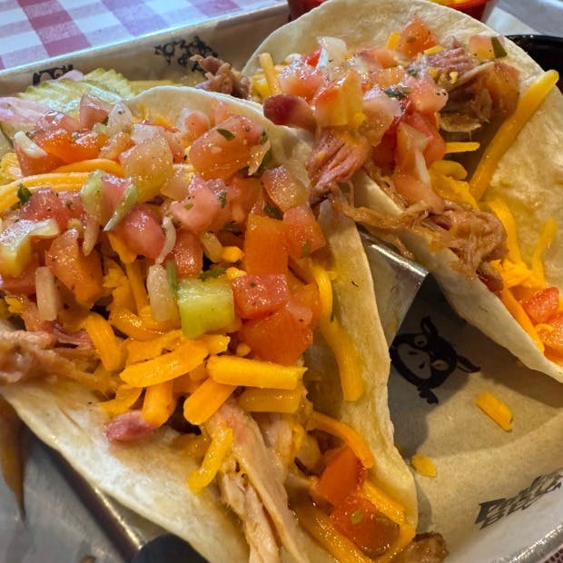 Chicken Tacos from Parker John's BBQ & Pizza - Green Bay in Green Bay, WI