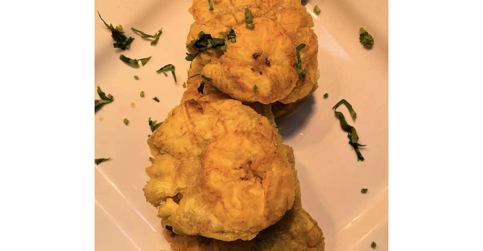 Tostones | Salty Plantains from Mishqui Cocina Peruana - Monona in Madison, WI
