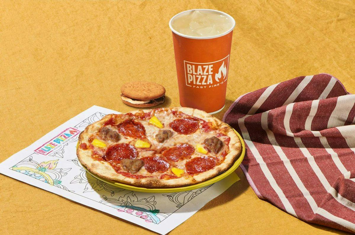 Kid's 3 Top Pizza Meal from Blaze Pizza - Lincoln Way in Ames, IA