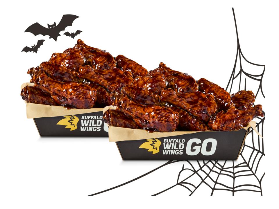 6 Black Garlic Glaze Bone-In Wings from Buffalo Wild Wings - Broadhollow Rd in Farmingdale, NY