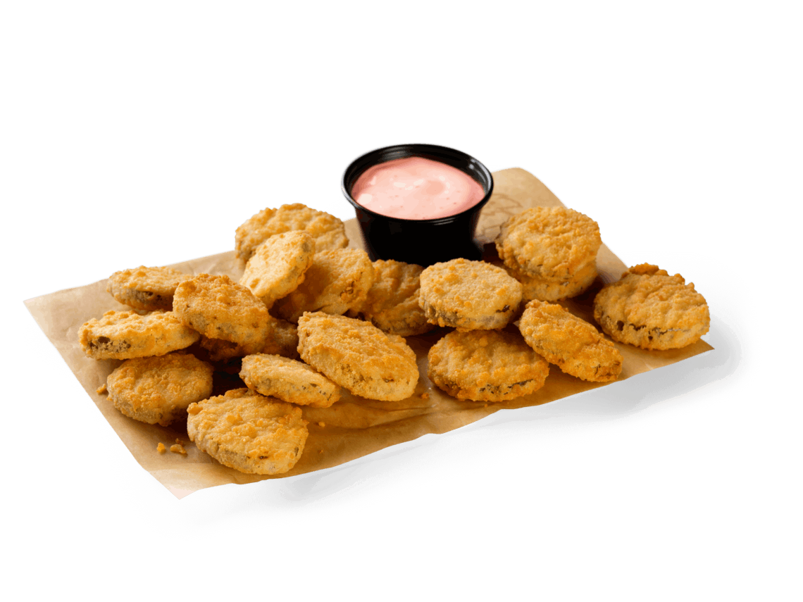 Fried Pickles from Buffalo Wild Wings GO - 5 W Armitage Ave in Chicago, IL