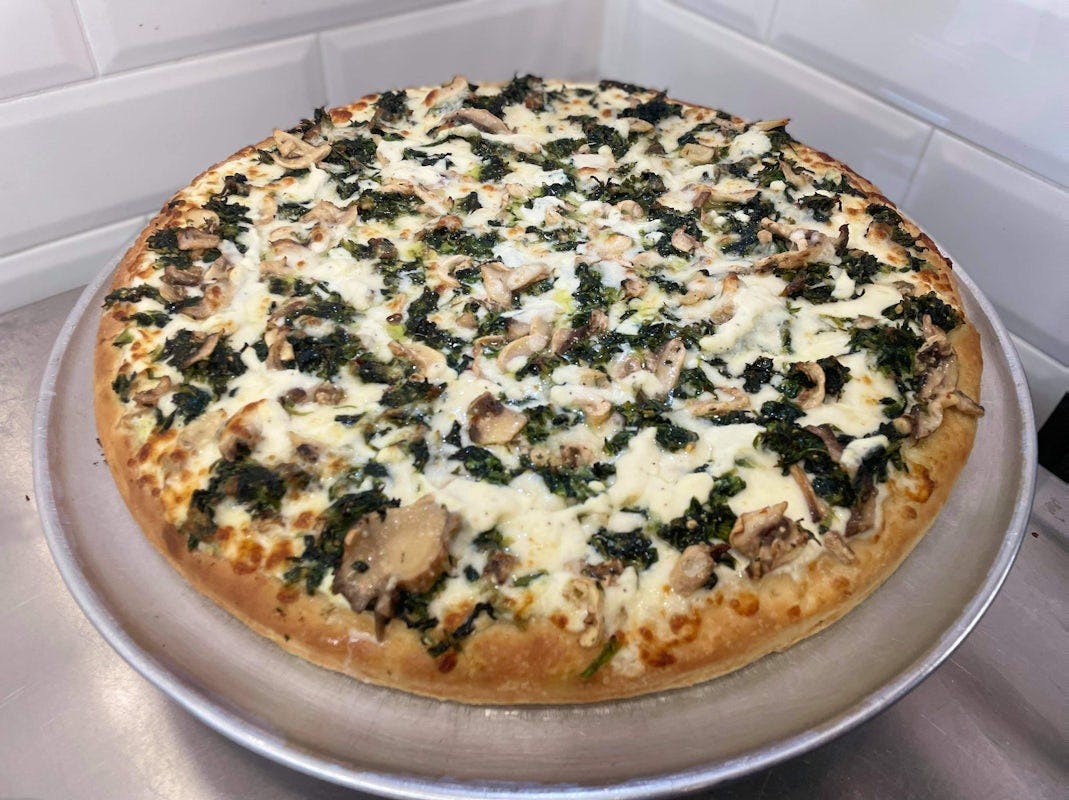 Spinach & Mushroom from Sbarro - E Oasis Service Rd in Lake Forest, IL