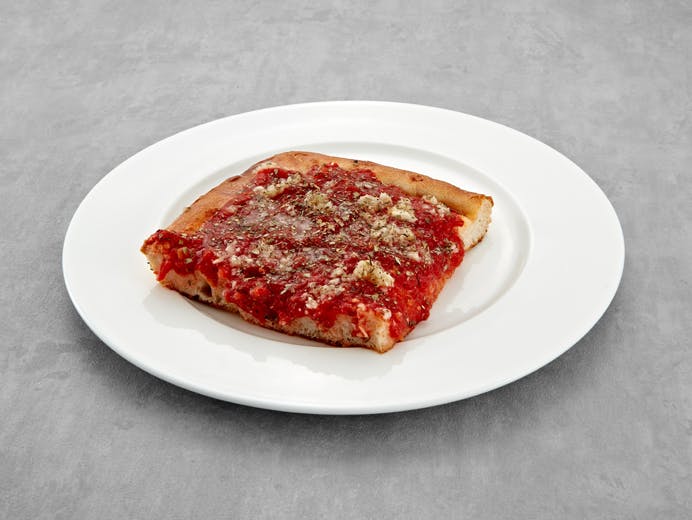 Marinara Pizza Slice from Mario's Pizzeria in Seaford, NY