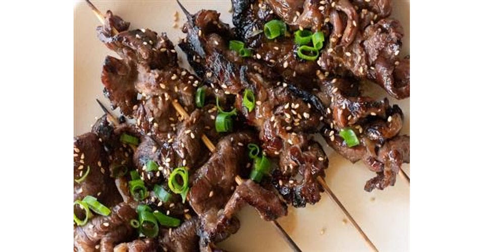 Teriyaki Beef Skewers (4) from Takie Outit in Chicago, IL