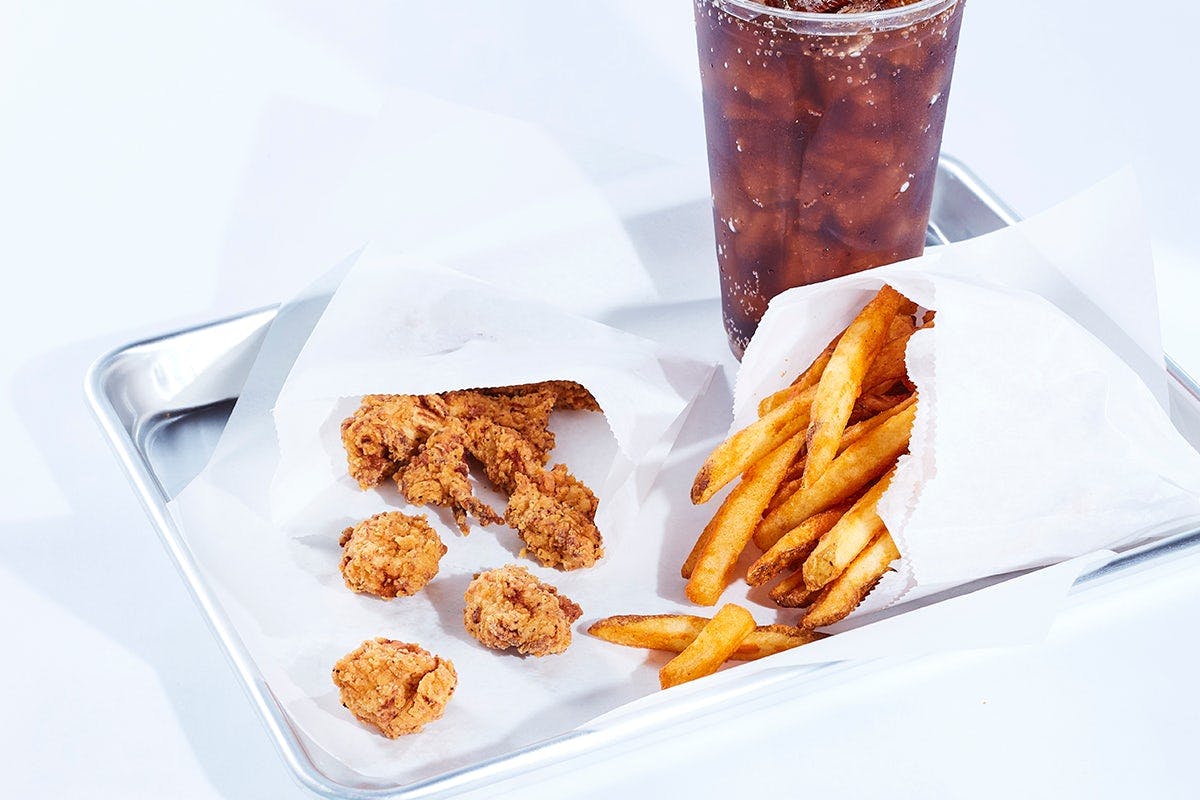 Small Popcorn Chicken Meal from Daddy's Chicken Shack - Houston Heights in Houston, TX