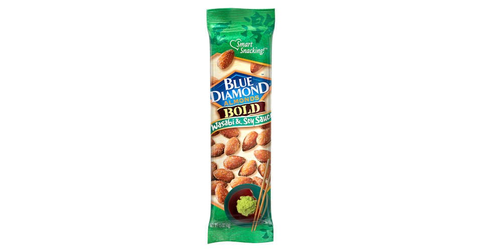 Blue Diamond Almonds Wasabi & Soy Sauce, 1.5 oz. from Mobil - S 76th St in West Allis, WI