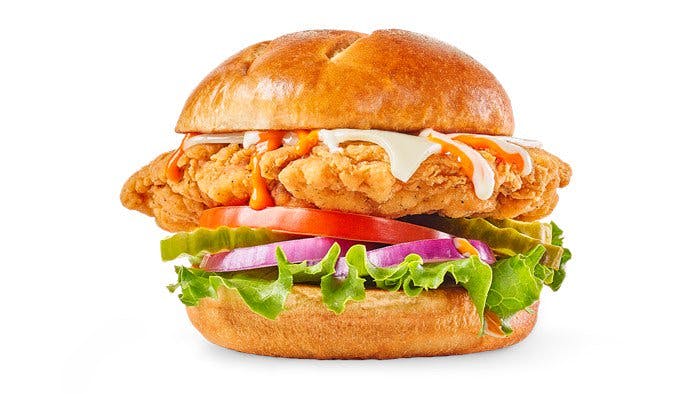 Buffalo Ranch Chicken Sandwich from Buffalo Wild Wings - University (414) in Madison, WI