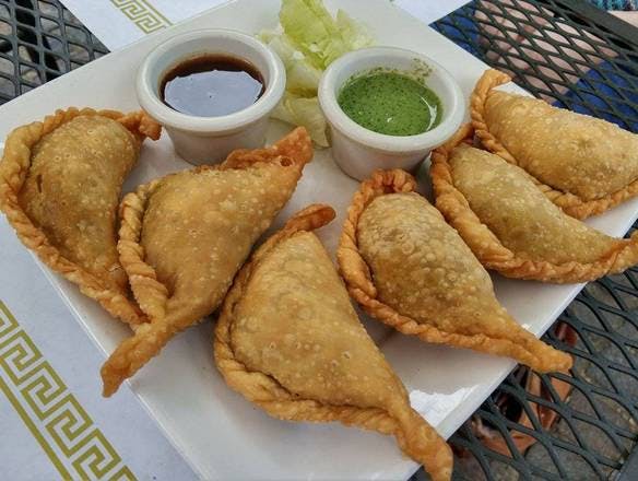 Nepali Samosa (6 pcs) from Yeti Restaurant in Davis, CA