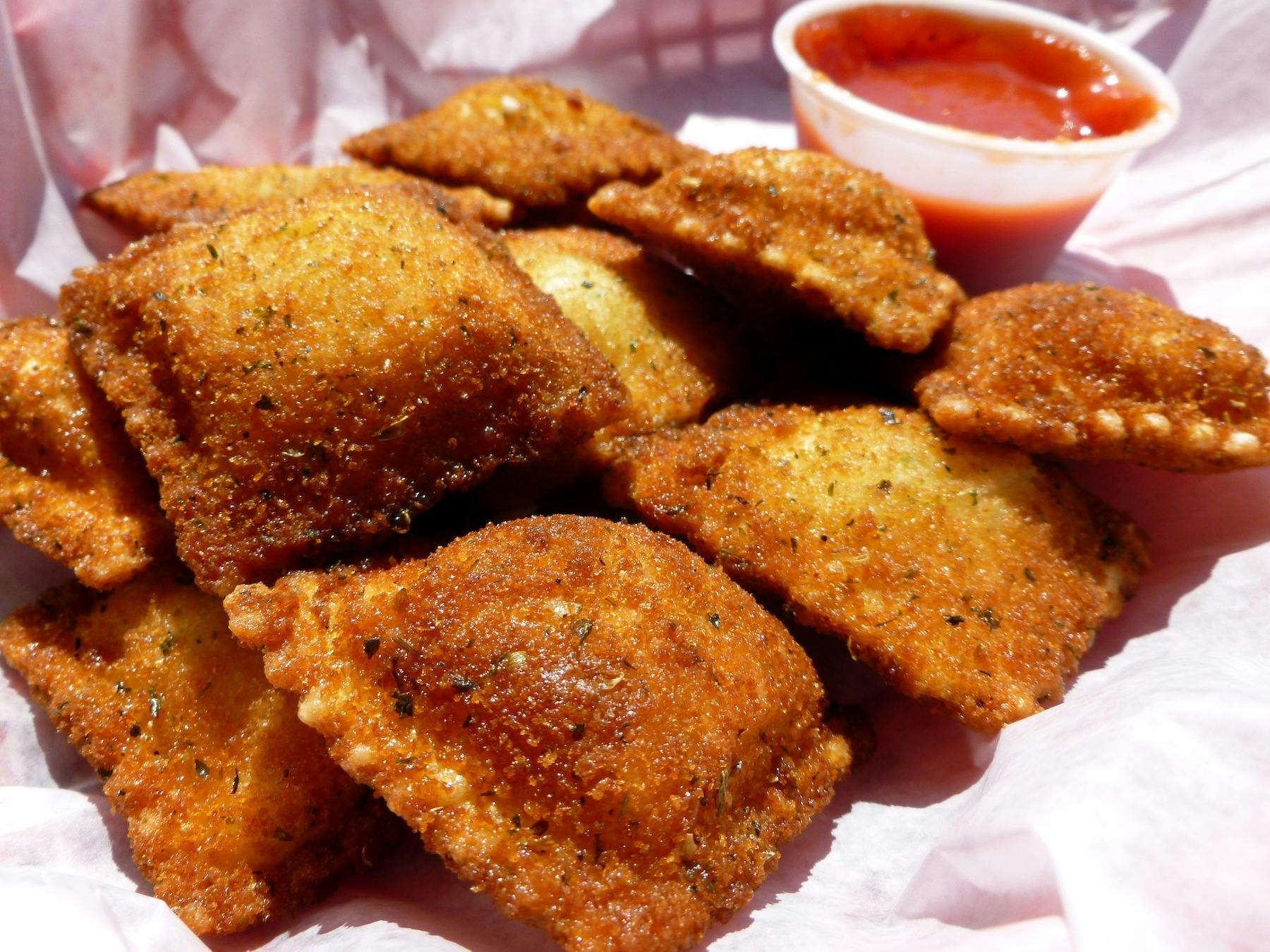 Fried Breaded Cheese Ravioli from Pizza Shuttle in Milwaukee, WI