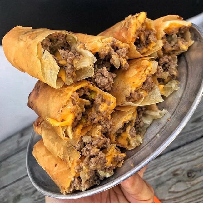 3 Pc Cheeseburger Eggroll from The Kroft - N Broadway in Los Angeles, CA