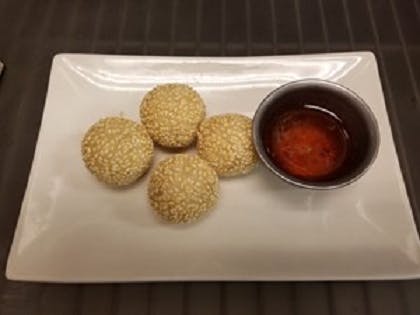 Sesame Ball (4 Pcs) from Simply Thai in Fort Collins, CO