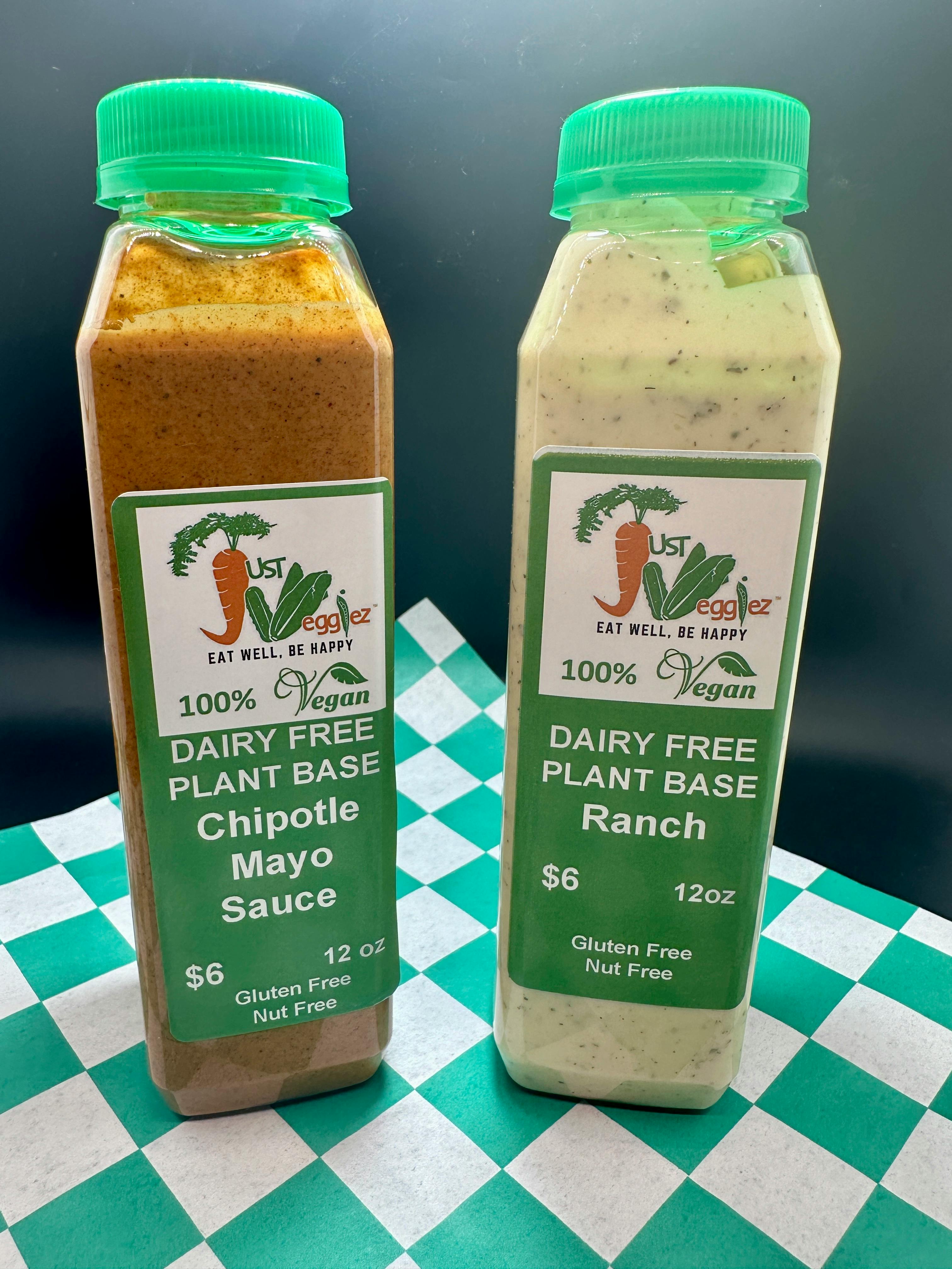 Grab & Go Dressings from Justveggiez in Madison, WI