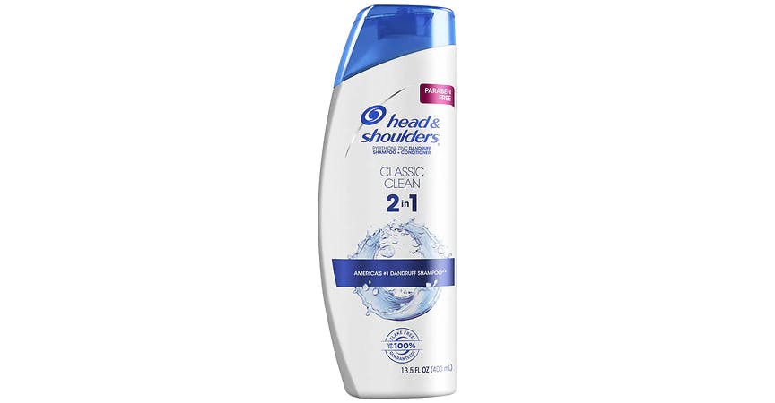 Head & Shoulders 2-in-1 Dandruff Shampoo + Conditioner (14 oz) from EatStreet Convenience - Bluemont Ave in Manhattan, KS