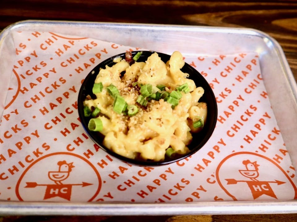 White Cheddar Mac & Cheese from Happy Chicks - East 6th St in Austin, TX