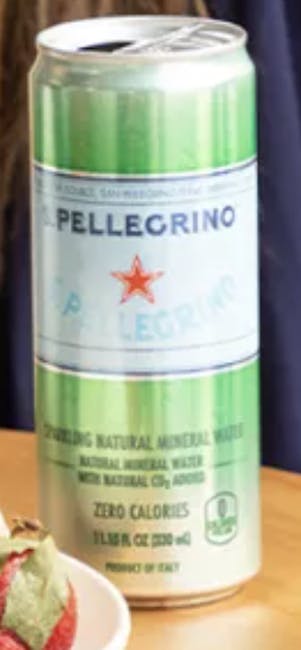 Natural Mineral Water San Pellegrino from Cafe Buenos Aires - Powell St in Emeryville, CA