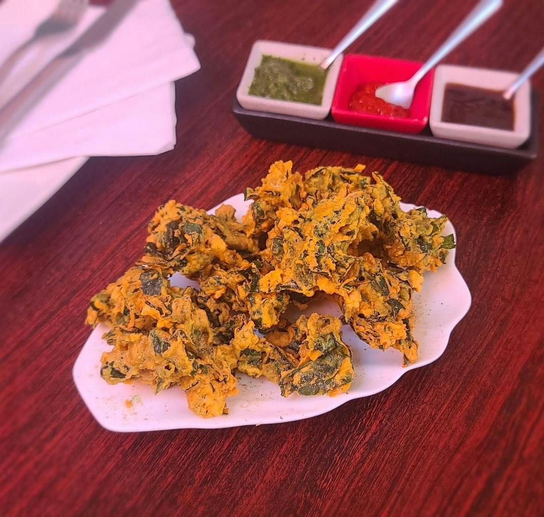 Palak Pakora (GF) from OM Indian Cuisine in San Francisco, CA