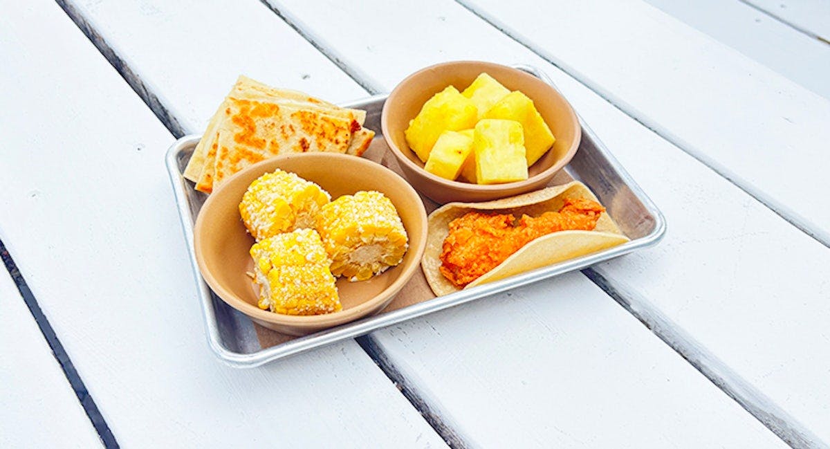 kids tray (serves one) from Bartaco - Hilldale in Madison, WI