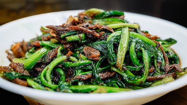 Black Bean Lettuce Leaves with Fish ??????? from DJ Kitchen in Philadelphia, PA