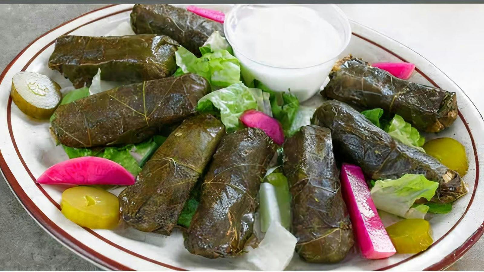 Vegetarian Grape Leaves from Sheeba Express in Detroit, MI