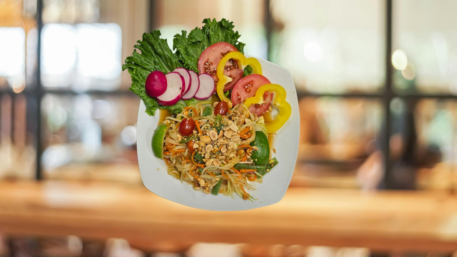 Papaya Salad from Jai Dee Thai Kitchen - Clinton Hwy in Knoxville, TN