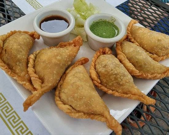 Nepali Samosa (6 pcs) from Yeti Restaurant in Davis, CA