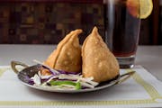 Vegetable Samosa from Maharani Restaurant in Madison, WI