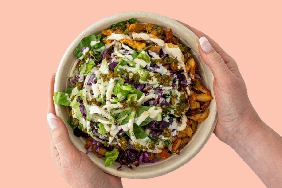 Build Your Own Salad Bowl from Naf Naf Grill - S 76th St in Greenfield, WI