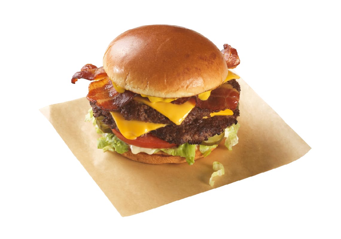 All-American Bacon Cheeseburger from Buffalo Wild Wings GO - W South Boulder Rd in Lafayette, CO