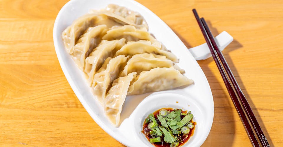 Steamed Dumplings (10 Pieces) from Dumpling Haus in Madison, WI