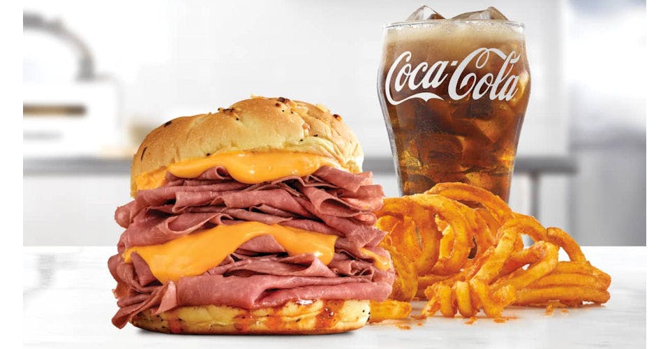Half Pound Beef 'n Cheddar - Make it a Meal from Arby's: Green Bay Milltown Rd (6594) in Green Bay, WI