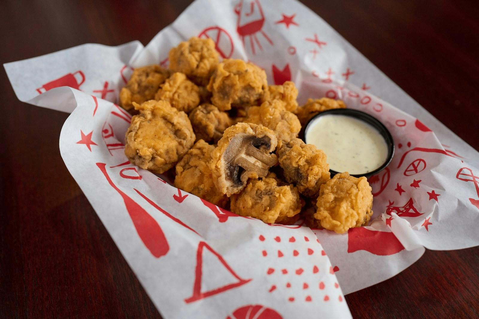 Fried Mushrooms from Jefferson's Restaurant in Brentwood, TN