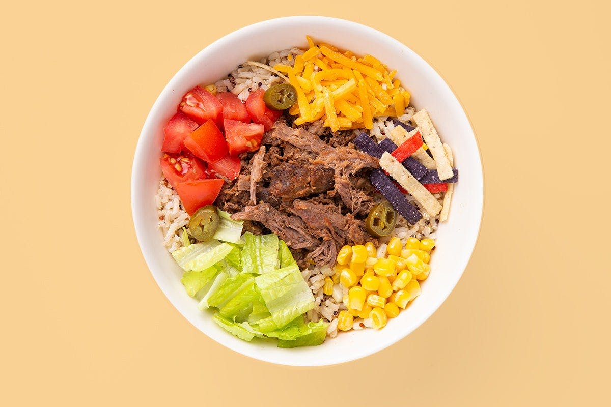 Braised Beef Taco Grain Bowl - Choose Your Dressings from Saladworks - Haddon Ave in Collingswood, NJ