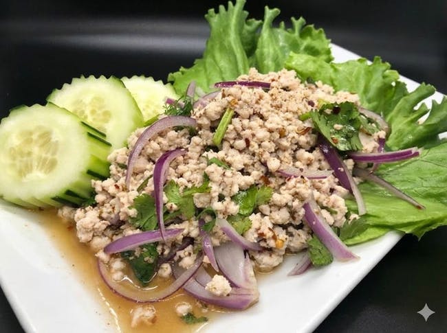 19.Larb with Ground Chicken (Thai Minced Meat Salad) from Sa-Bai Thong Thai Cuisine - University Ave in Madison, WI