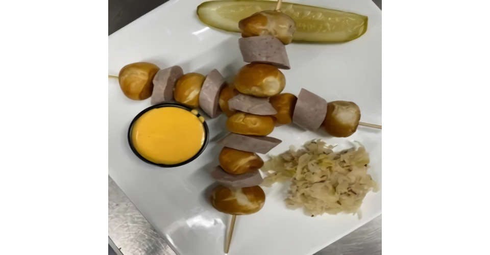 Pretzel Kabobs from 18 Hands Ale Haus in Fond du Lac, WI