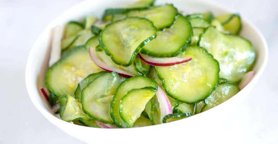 Cucumber Salad from Thai Basil in Madison, WI