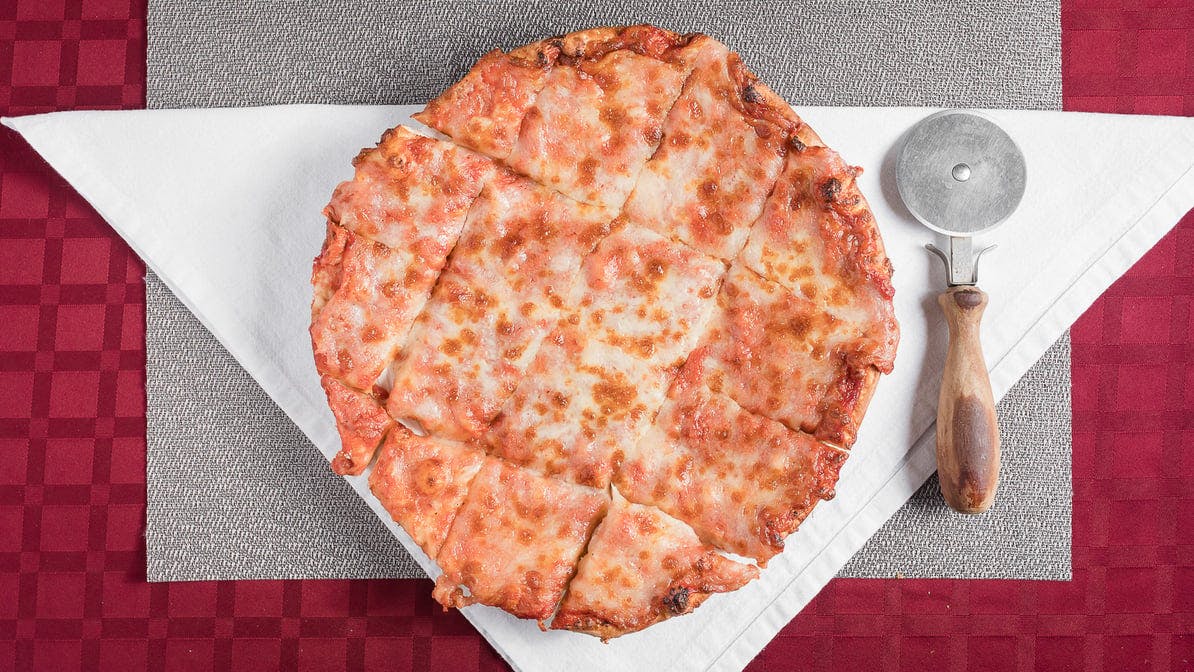 12" Small Thin Crust Cheese Pizza from Kenootz Pizza in Midlothian, IL