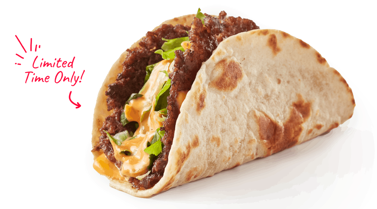 Smash Burger Taco from Freddy's Frozen Custard and Steakburgers - McCall Rd in Manhattan, KS