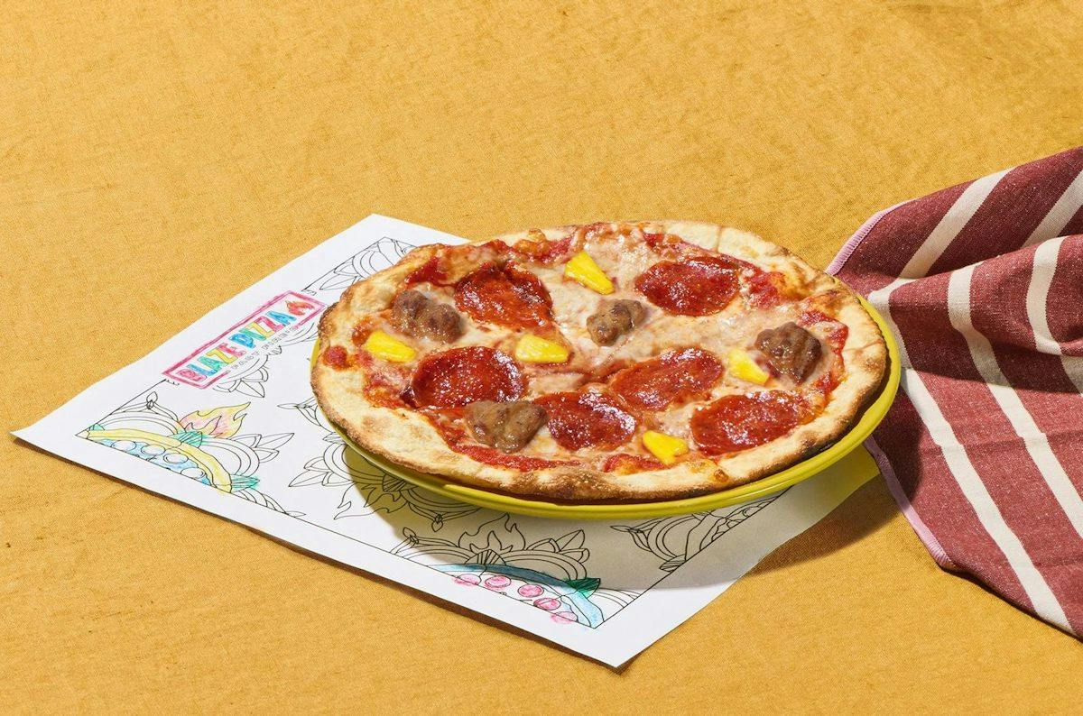 Kid's 3 Top Pizza from Blaze Pizza - Lincoln Way in Ames, IA