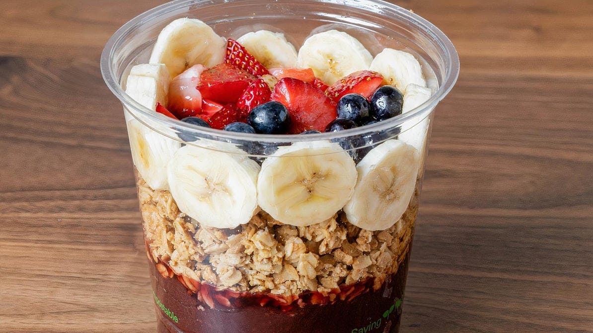 A?a? Bowl (24 oz) from Twenty Two Juice Bar - The Garage Food Hall in Indianapolis, IN