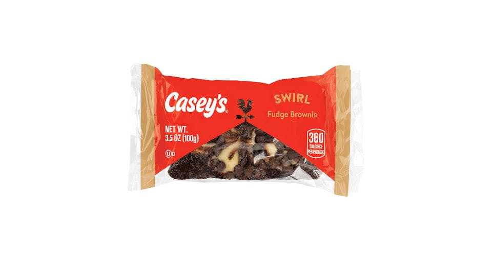 Casey's Fudge Swirl Brownie (3.5 oz) from Casey's General Store: Asbury Rd in Dubuque, IA