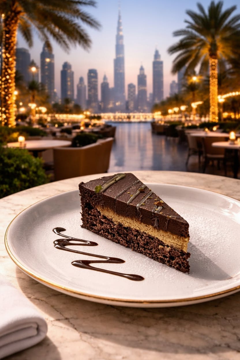 Dubai Chocolate Cake Slice from Slice of Italy - Kent in Renton, WA