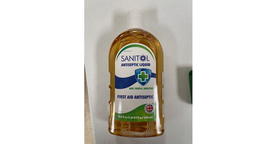 Sanitol Antiseptic Liquid from Maharaja Grocery & Liquor in Madison, WI