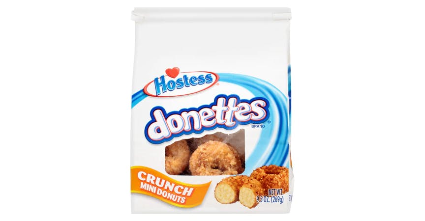 Hostess Donettes Mini-Donuts Bag Crunch (10 oz) from Walgreens - E 20th St in Dubuque, IA