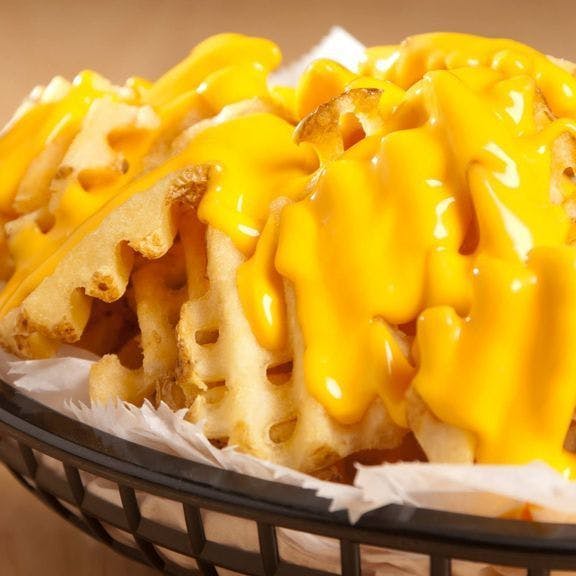 1/2 Cheese Fries from Mr. Spots in Ann Arbor, MI