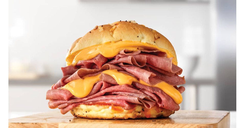 Double Beef 'n Cheddar from Arby's: Madison Collins Ct (6738) in Madison, WI