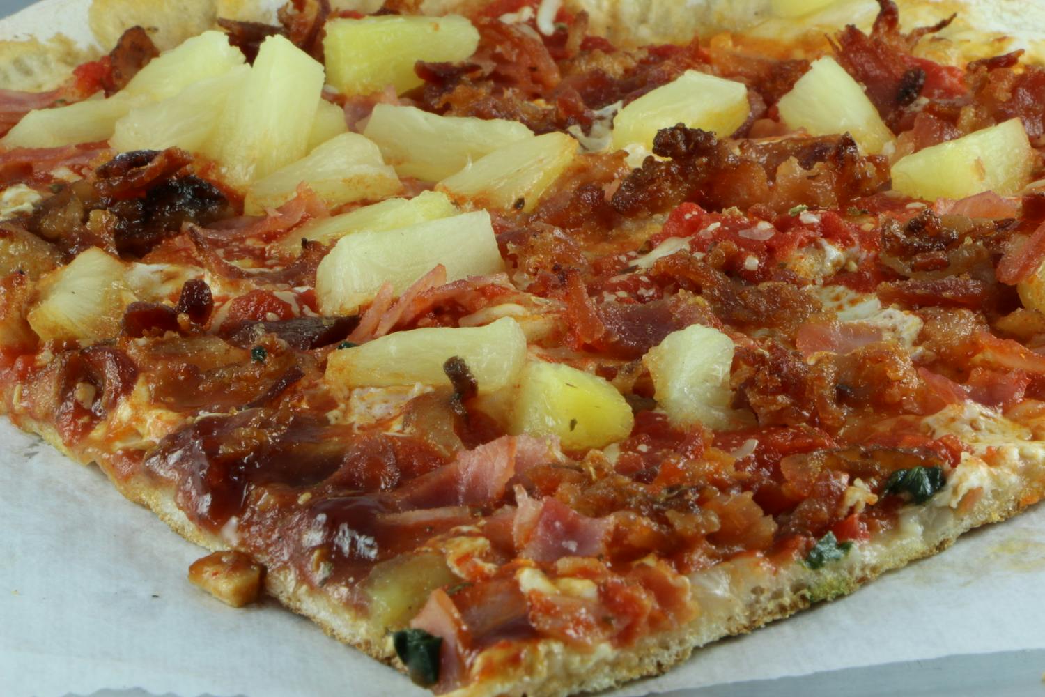 Hawaiian Pizza from Little Mazen Pizza in Simsbury, CT